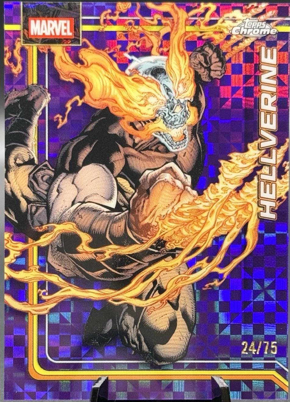 Hellverine Purple X-Fractor