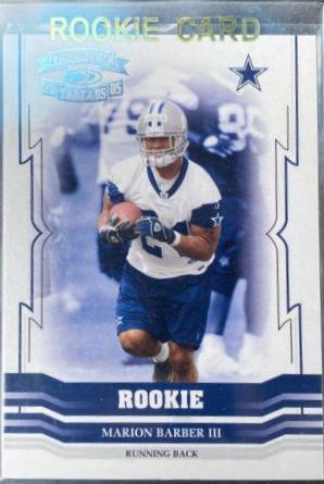 Marion Barber #169 2005 Panini Donruss Throwback Threads Football