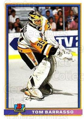 Tom Barrasso #80 Hockey Cards 1991 Bowman