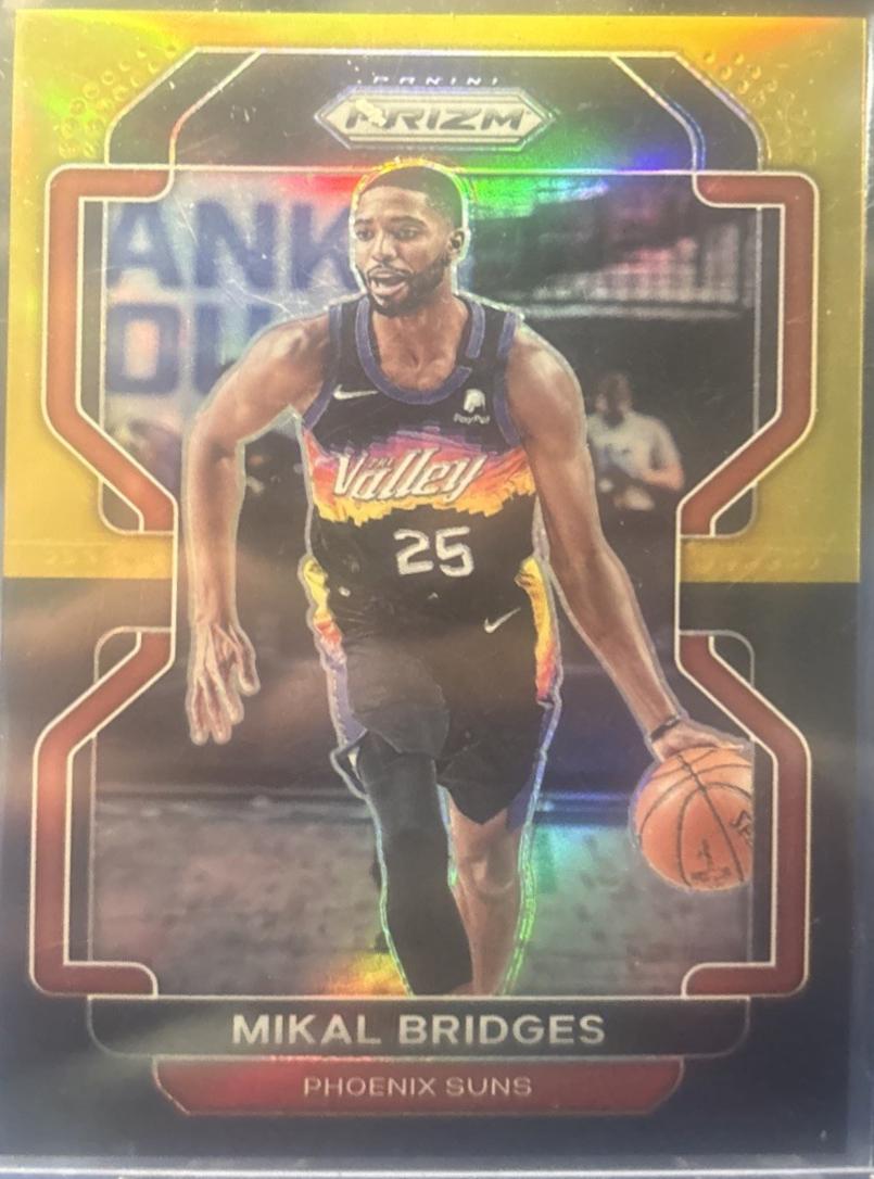 Mikal Bridges [Black Gold Prizm] #27