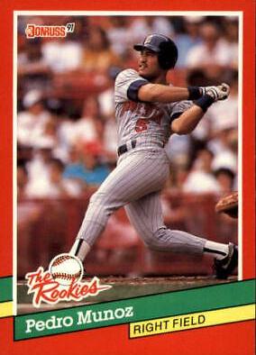 Pedro Munoz #21 Baseball Cards 1991 Donruss Rookies