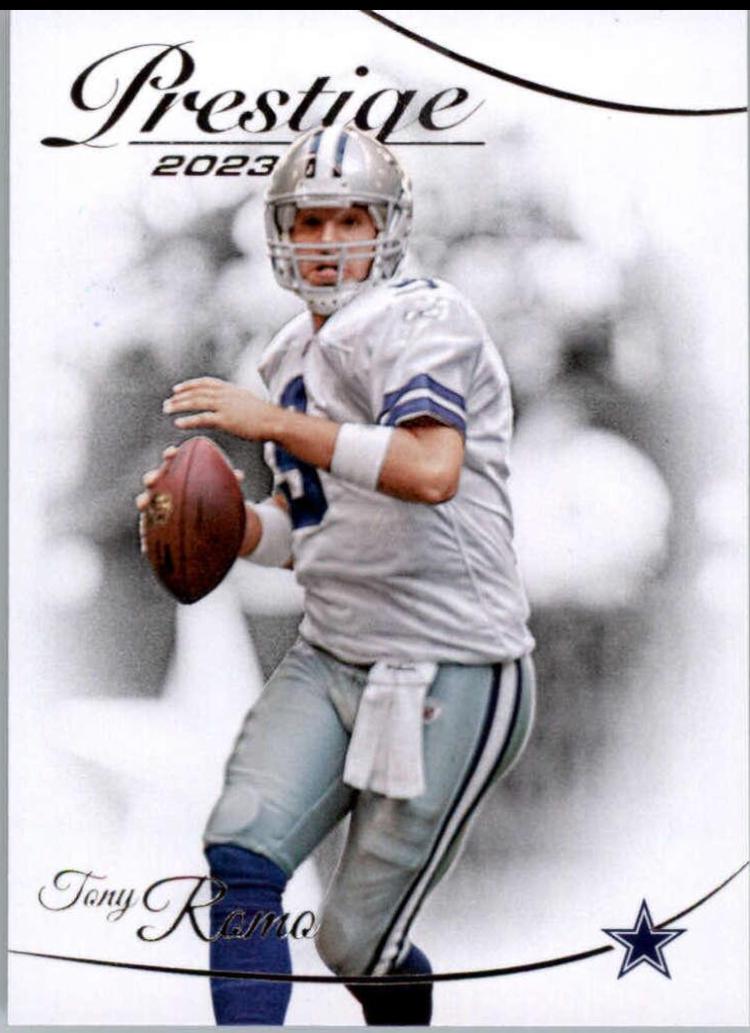 Tony Romo #86 Football Cards 2023 Panini Prestige