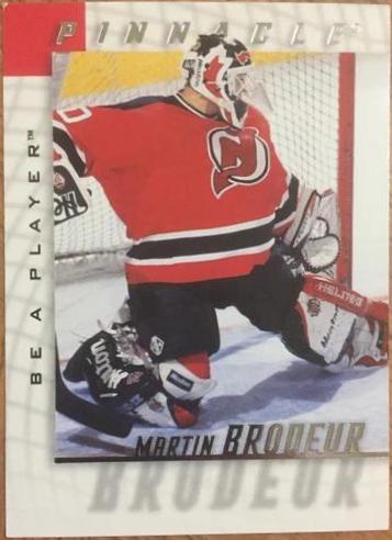 Martin Brodeur #2 Hockey Cards 1997 Pinnacle Be A Player
