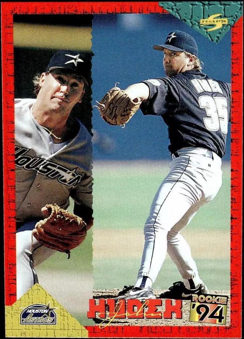 John Hudek #RT104 Baseball Cards 1994 Score Rookie Traded