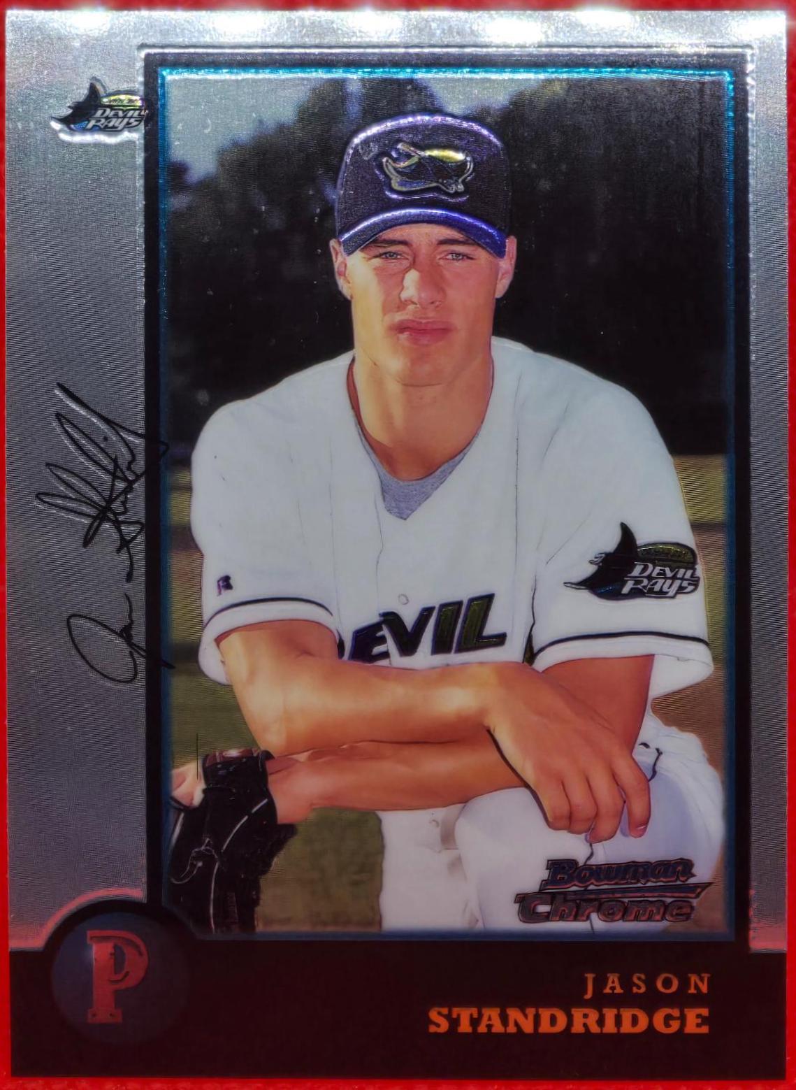 Jason Stanridge #219 Baseball Cards 1998 Bowman Chrome