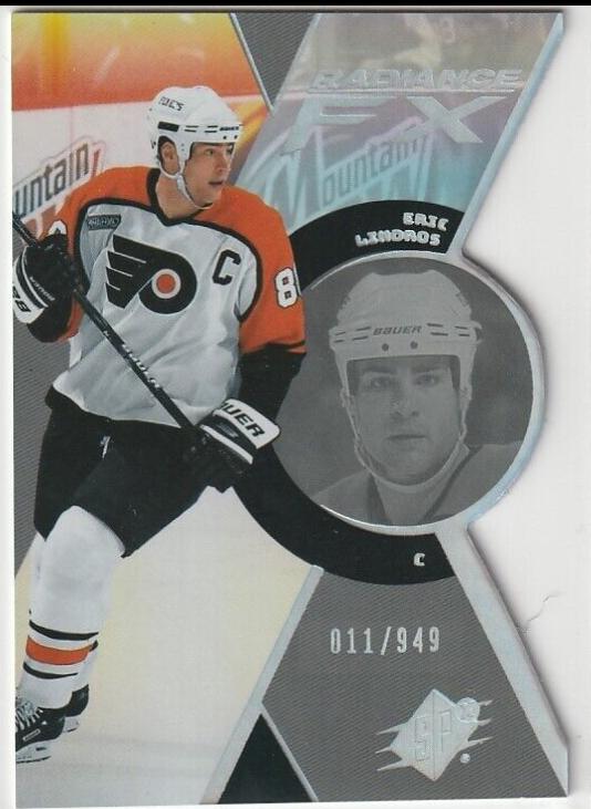 Eric Lindros #RFX-2 Hockey Cards 2023 SPx Radiance FX