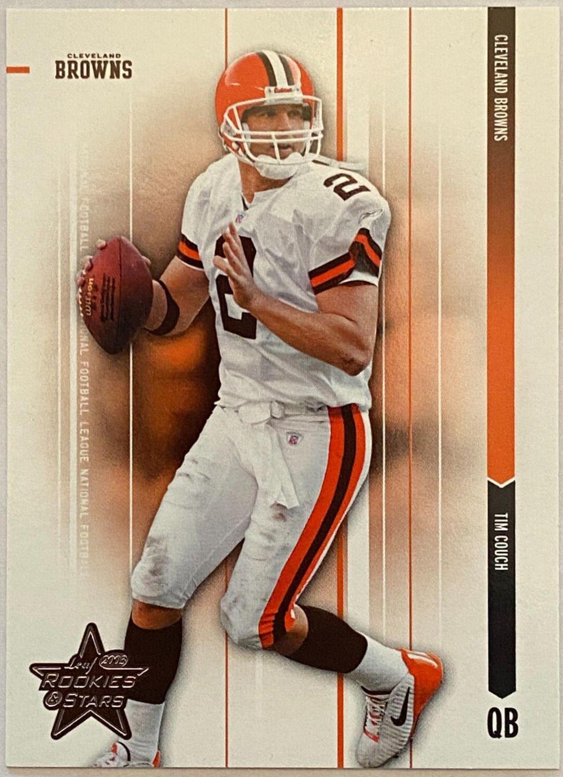 Tim Couch #19 Football Cards 2003 Leaf Rookies & Stars