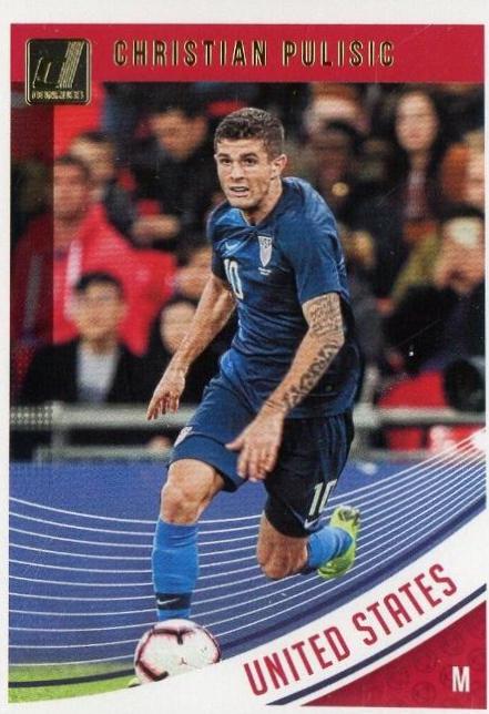 Christian Pulisic #170 Soccer Cards 2018 Panini Donruss