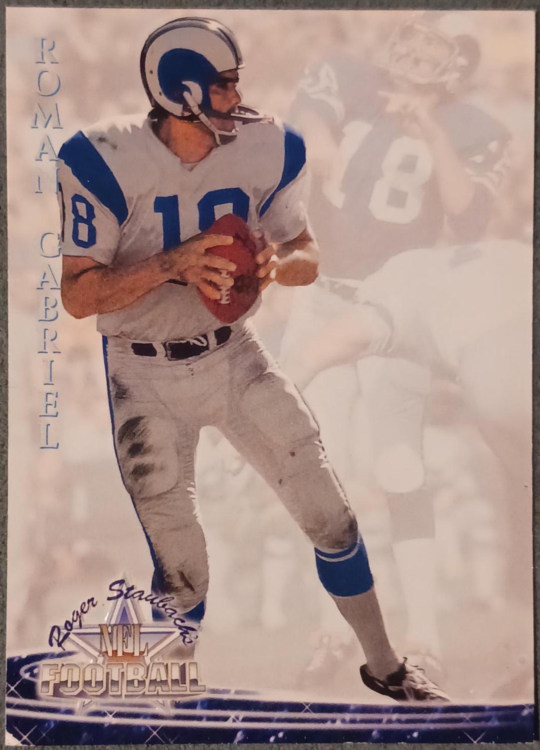 Roman Gabriel #28 Football Cards 1994 Ted Williams Co