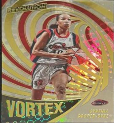 Cynthia Cooper Dyke #2 Basketball Cards 2022 Panini Revolution WNBA Vortex