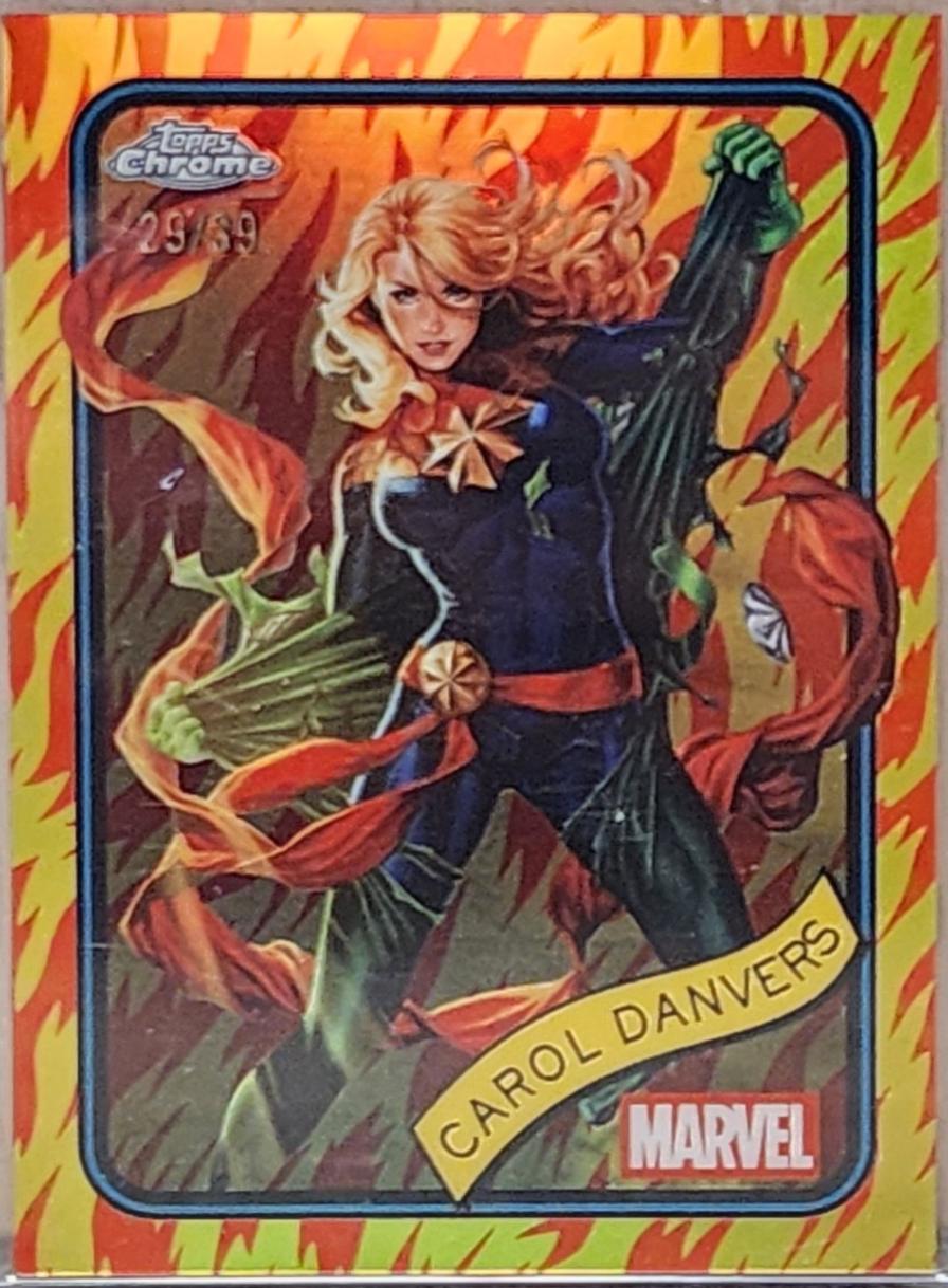 Carol Danvers Orange Refractor