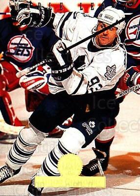 Doug Gilmour #99 Hockey Cards 1994 Leaf