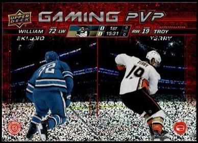 William Eklund / Troy Terry #GPVP-11 Hockey Cards 2024 Upper Deck Gaming PVP
