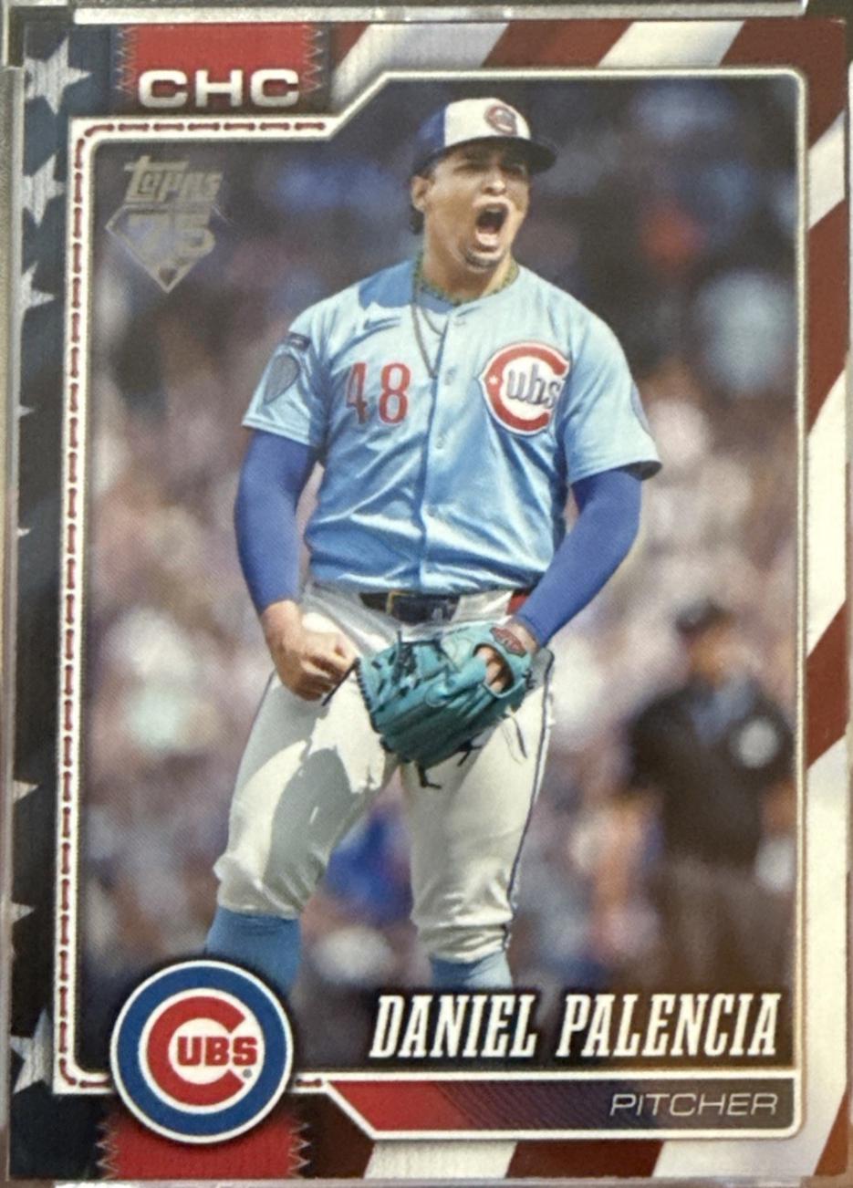 Daniel Palencia [Independence Day] (2026 Topps)