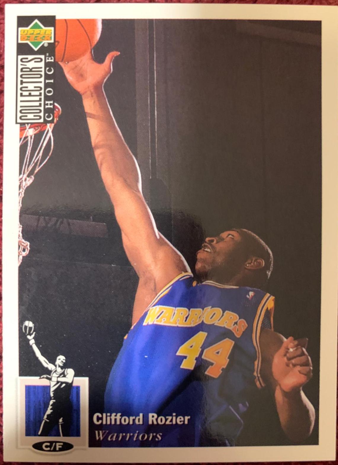 Clifford Rozier #259 Basketball Cards 1994 Collector's Choice