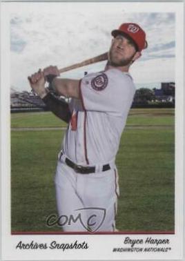 Bryce Harper #AS-BH Baseball Cards 2016 Topps Archives Snapshots