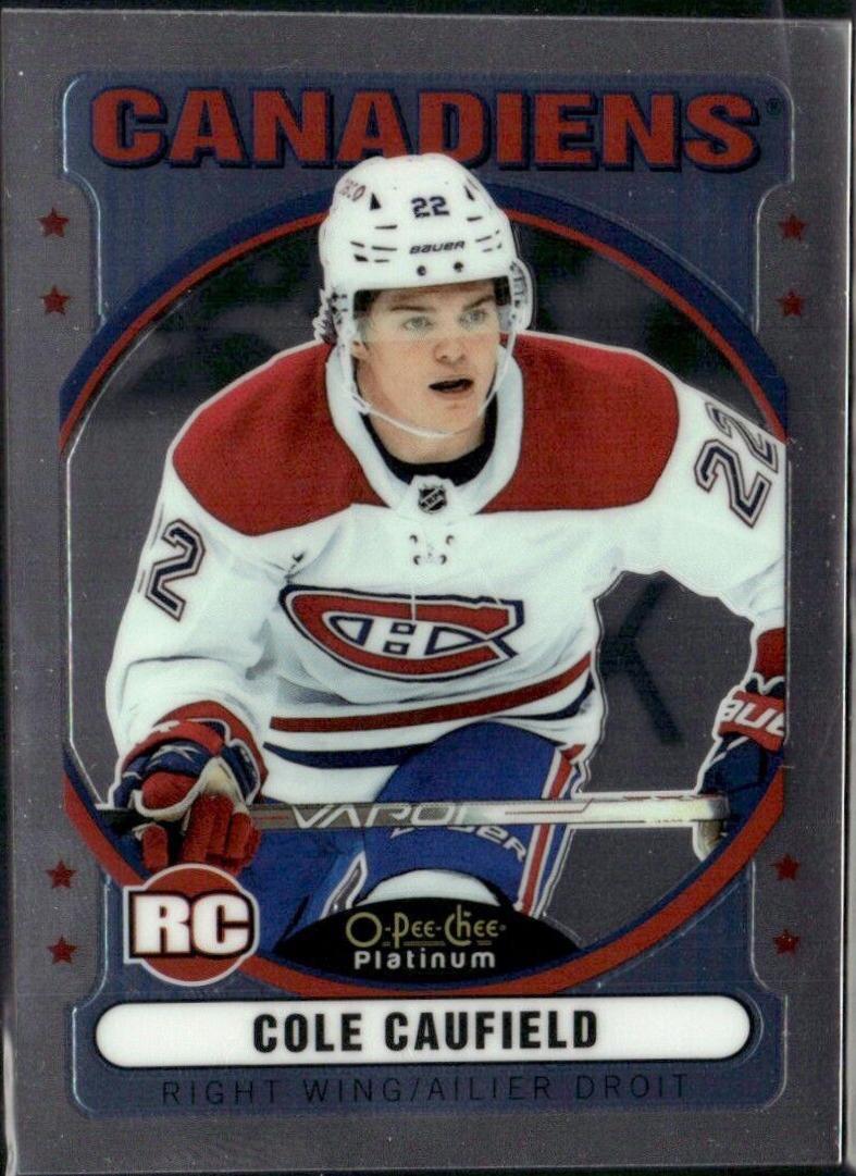 Cole Caufield #R-67 Hockey Cards 2021 O-Pee-Chee Retro