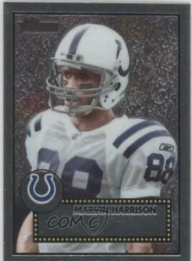 Marvin Harrison #THC105 Football Cards 2006 Topps Heritage Chrome