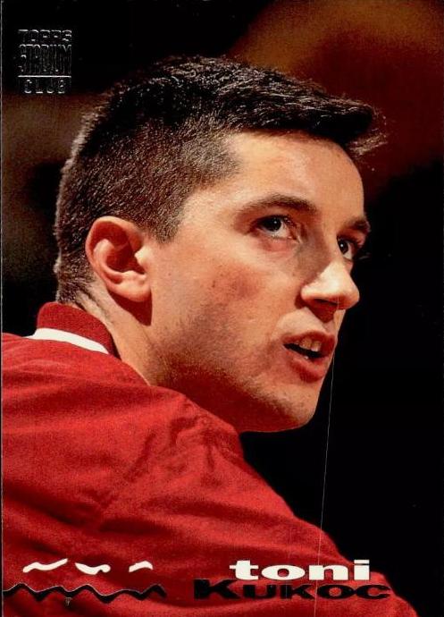 Toni Kukoc #336 Basketball Cards 1993 Stadium Club