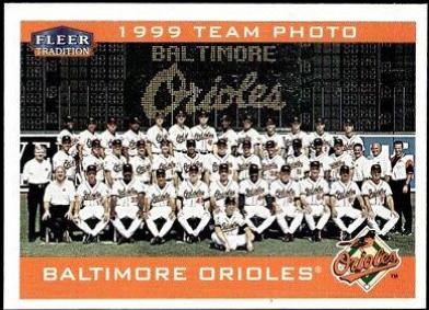 Baltimore Orioles #300 2000 Fleer Tradition Baseball