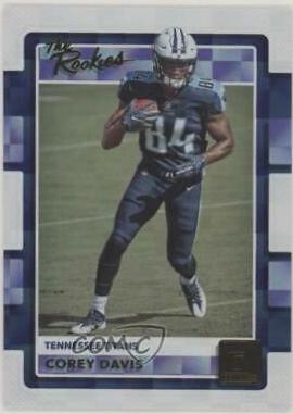 Corey Davis #3 Football Cards 2017 Panini Donruss the Rookies
