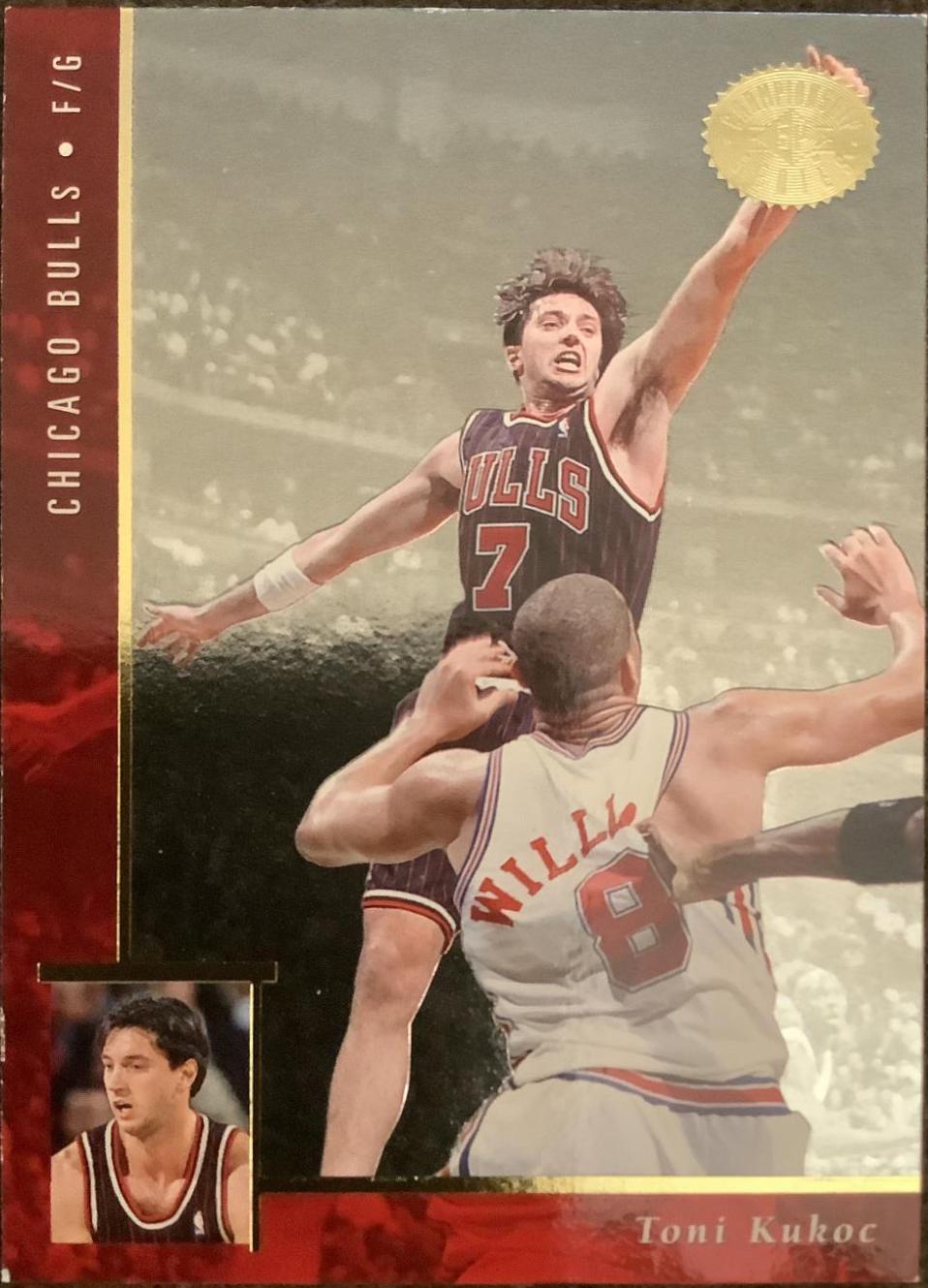 Toni Kukoc #14 Basketball Cards 1995 SP Championship