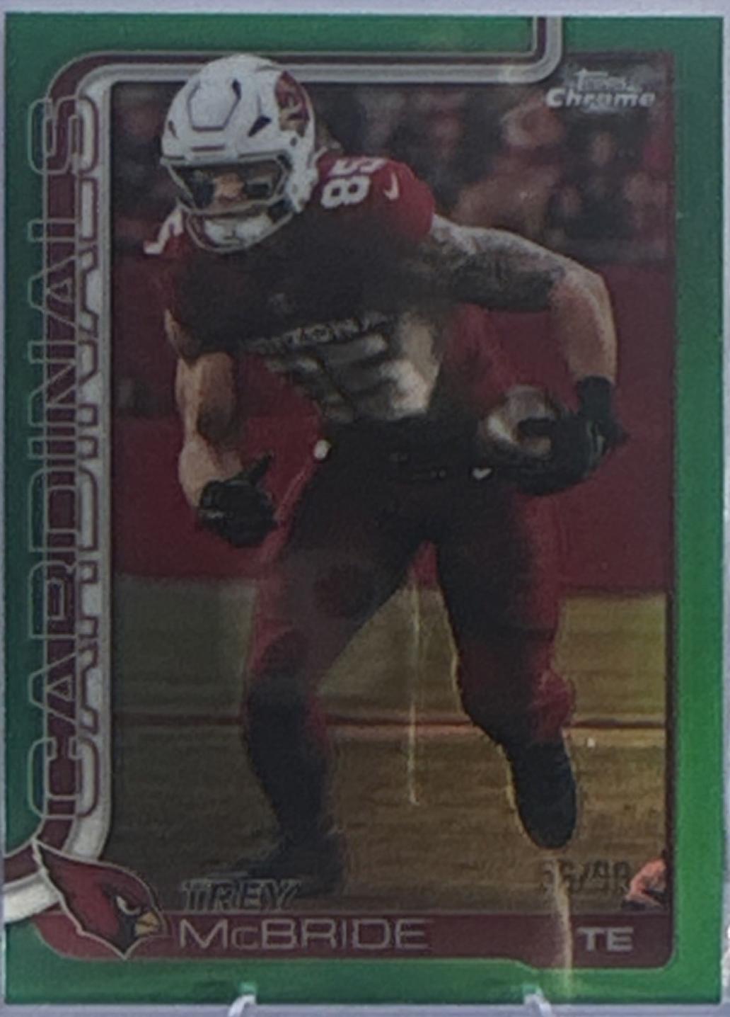Trey McBride [Green Refractor] #4