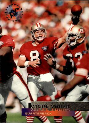 Steve Young #1 Football Cards 1995 Stadium Club