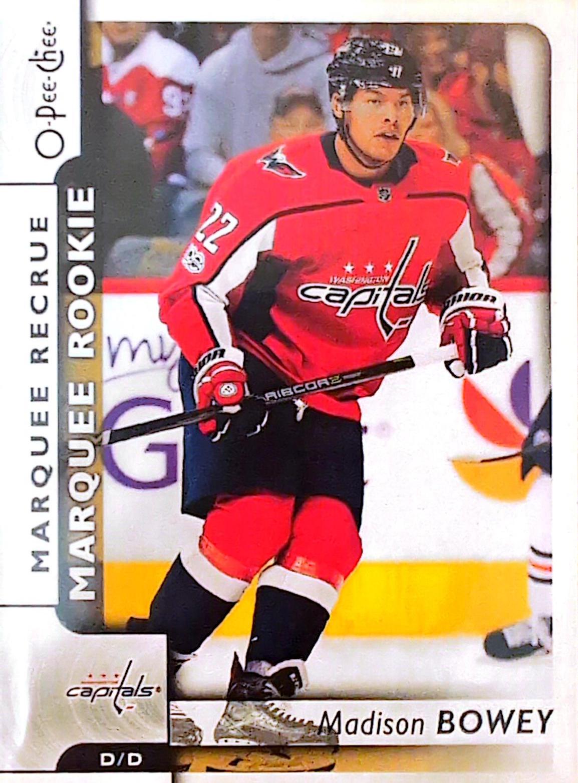 Madison Bowey #626 Hockey Cards 2017 Upper Deck O-Pee-Chee Update