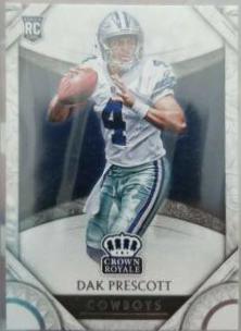 Dak Prescott #93 Football Cards 2016 Panini Crown Royale