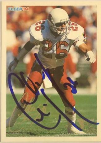 Chuck Cecil #5 Football Cards 1994 Fleer
