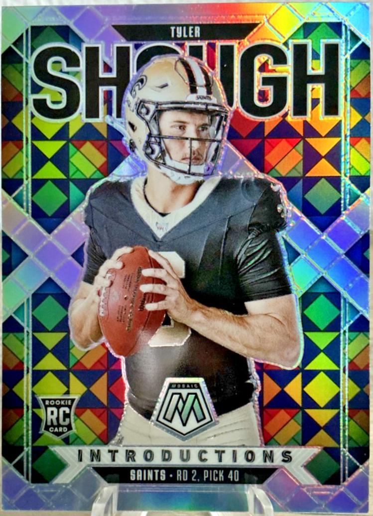 Tyler Shough [Silver] #9 Prices | 2025 Panini Mosaic Introductions