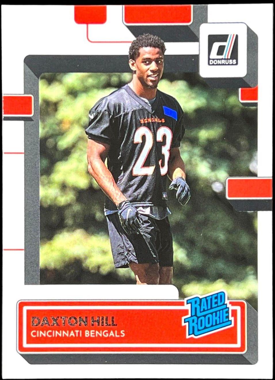 Daxton Hill #362 Football Cards 2022 Panini Donruss
