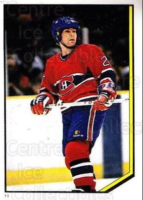 Mats Naslund #11 Hockey Cards 1986 O-Pee-Chee Sticker