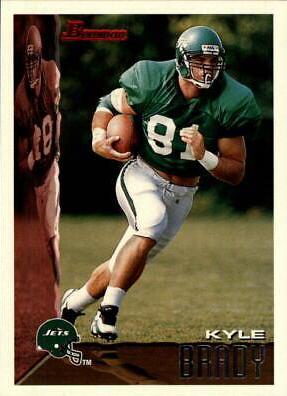 Kyle Brady #9 Football Cards 1995 Bowman