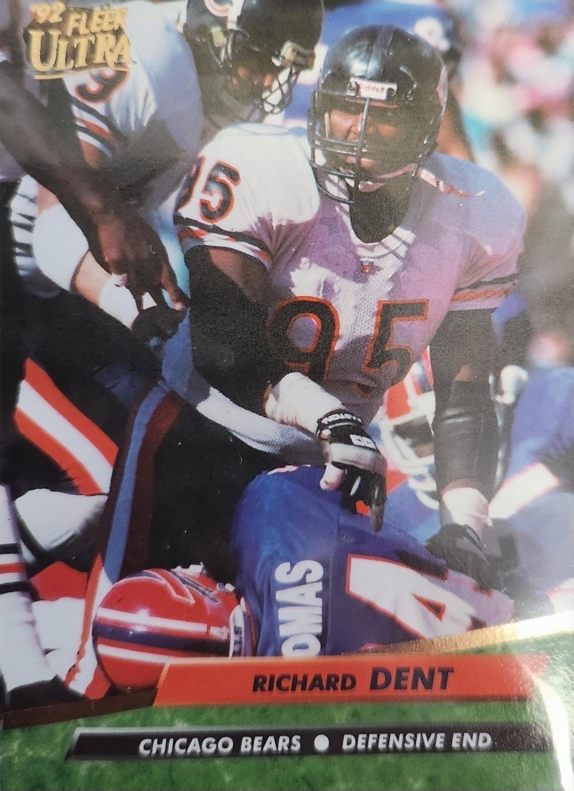 Richard Dent #38 Football Cards 1992 Ultra