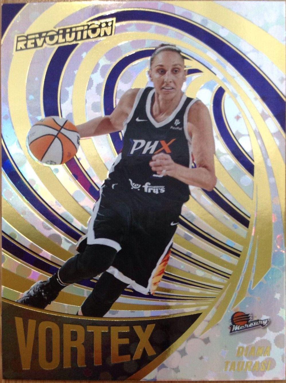 Diana Taurasi #12 Basketball Cards 2022 Panini Revolution WNBA Vortex