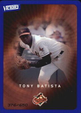 Tony Batista #15 Baseball Cards 2003 Upper Deck Victory