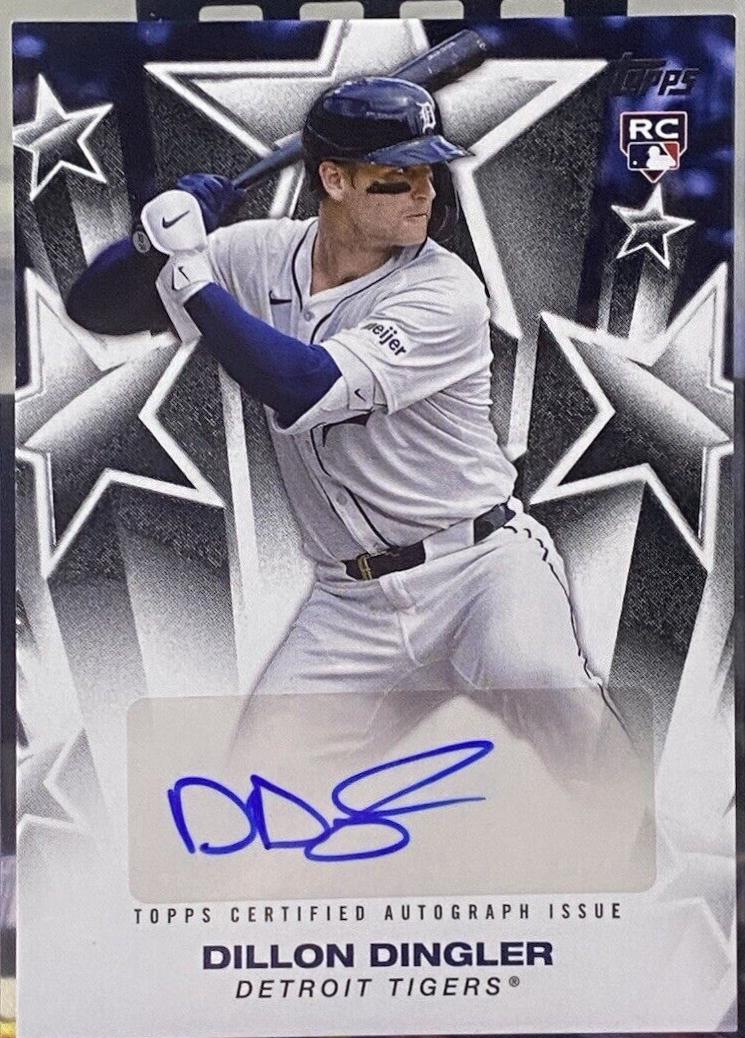 Dillon Dingler #BSA-DDI Baseball Cards 2025 Topps Baseball Stars Autograph
