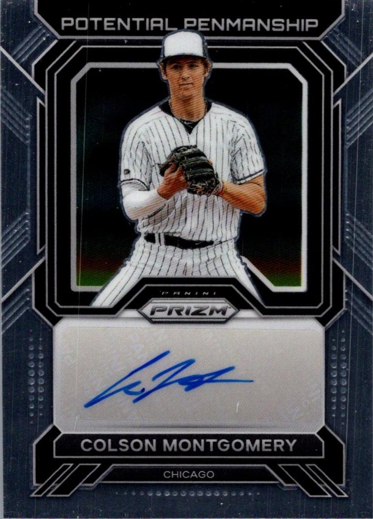 Colson Montgomery #PP-CM 2023 Panini Prizm Potential Penmanship Autographs Baseball