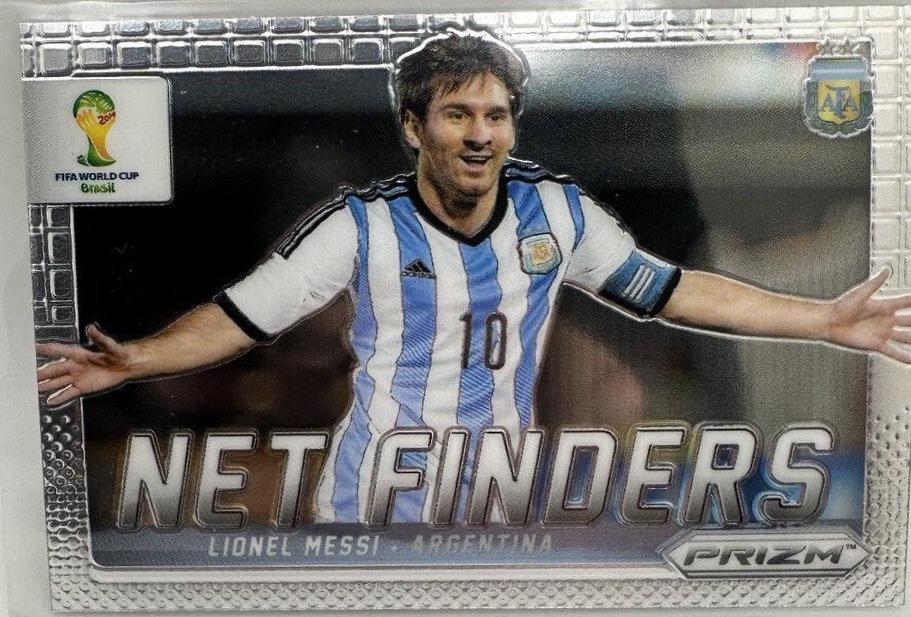 Lionel Messi #2 Soccer Cards 2014 Panini Prizm World Cup Net Finders
