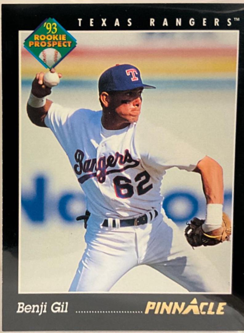 Benji Gil #597 Baseball Cards 1993 Pinnacle
