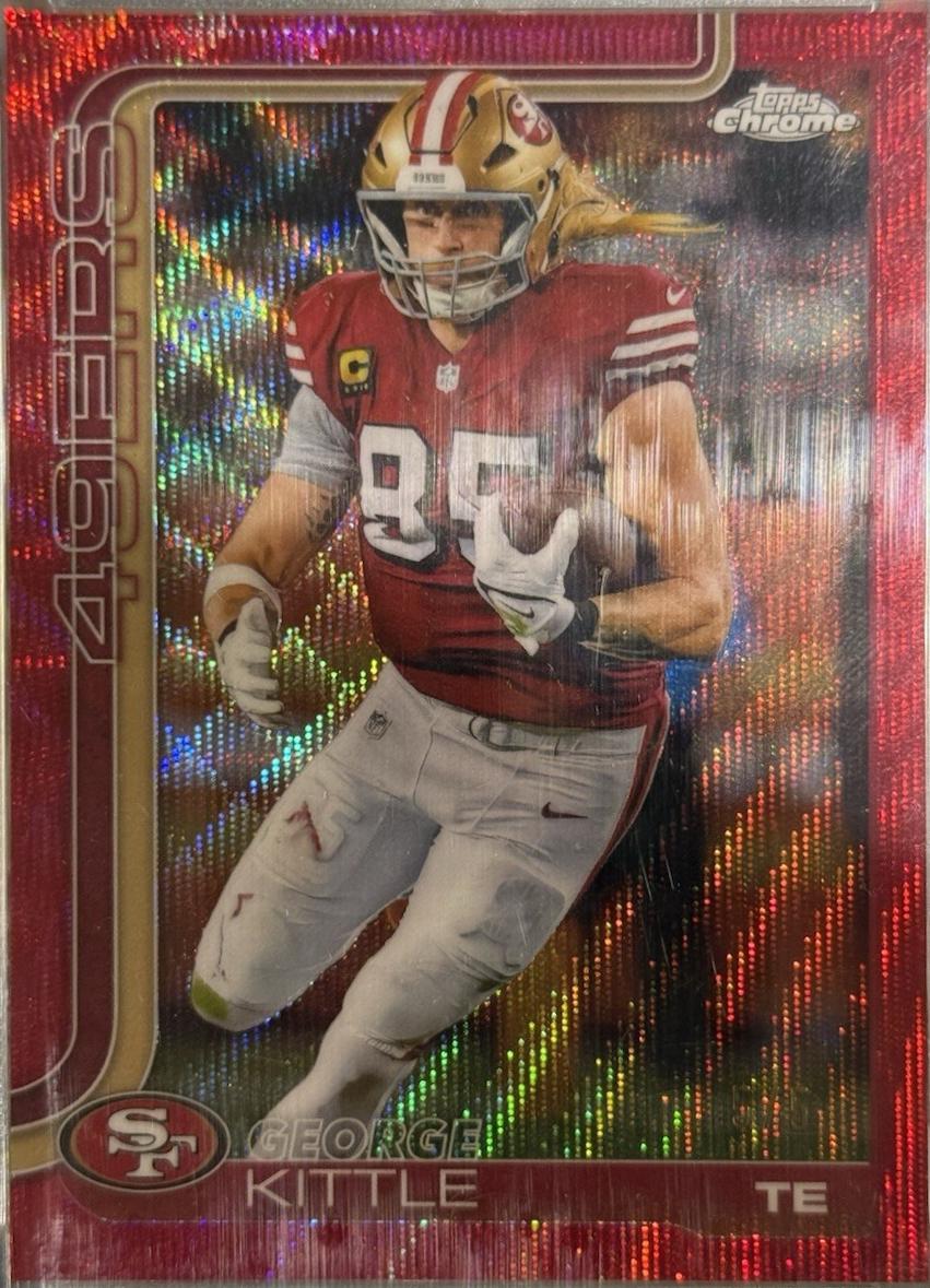 George Kittle [Red Wave Refractor] #267