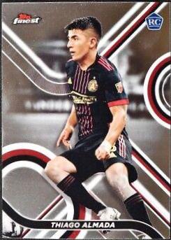 Thiago Almada #53 Soccer Cards 2022 Finest MLS
