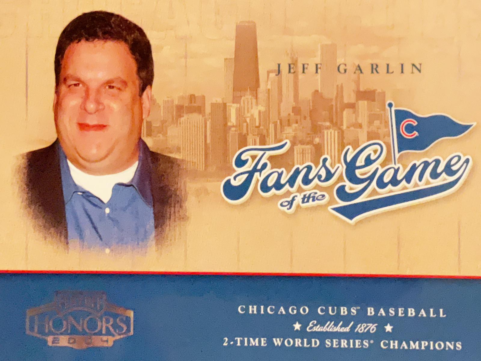 Jeff Garlin #254FG-4 Baseball Cards 2004 Donruss Playoff Fans of Game Hawaii