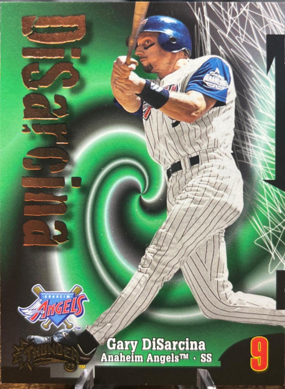 Gary Disarcina #83 Baseball Cards 1998 Skybox Thunder