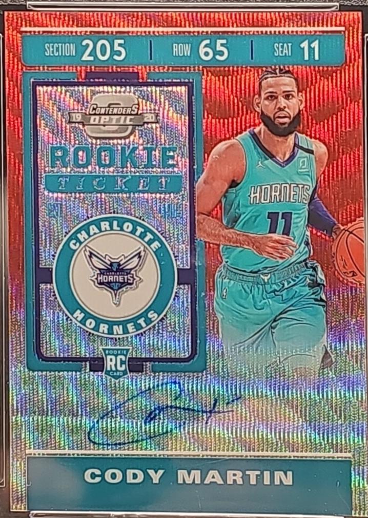 Cody Martin (Var) #112 2019-20 Panini Contenders Optic Basketball