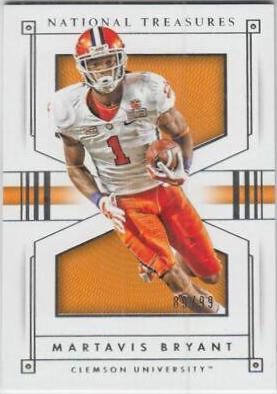 Martavis Bryant #81 2016 Panini National Treasures Collegiate Football
