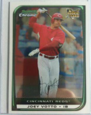 Joey Votto #194 Baseball Cards 2008 Bowman Chrome