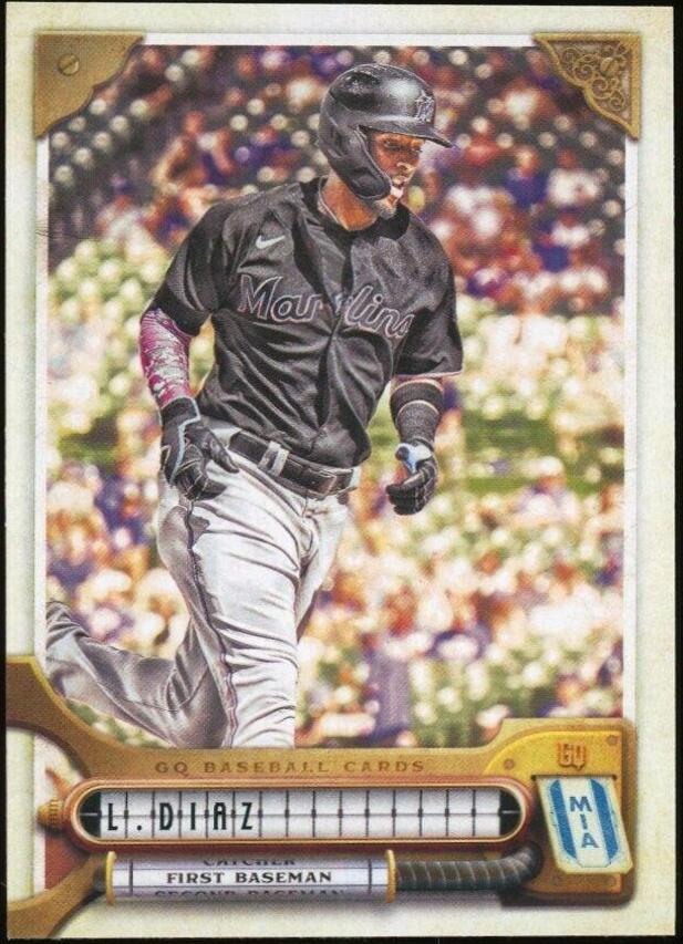 Lewin Diaz #2 Baseball Cards 2022 Topps Gypsy Queen